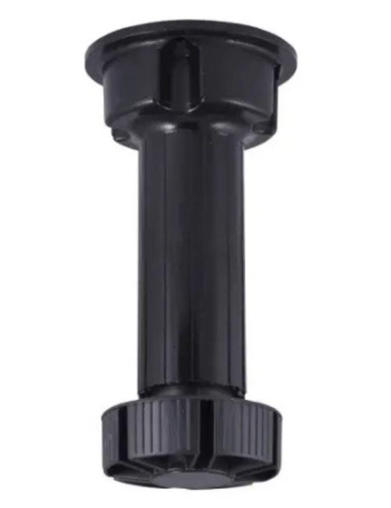 Picior de bucatarie H100 mm negru